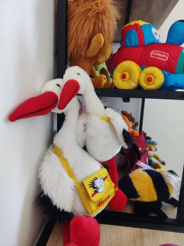 Maman & Bébé cigogne